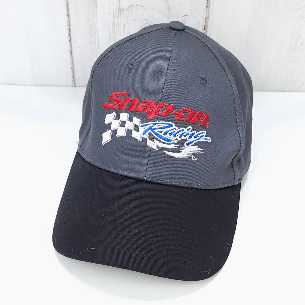 Snap-On Racing Snapback Hat Cap Authentic K-Products NASCAR 2006 Grey Black